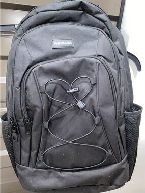 Windars Men's Black Everyday Backpack